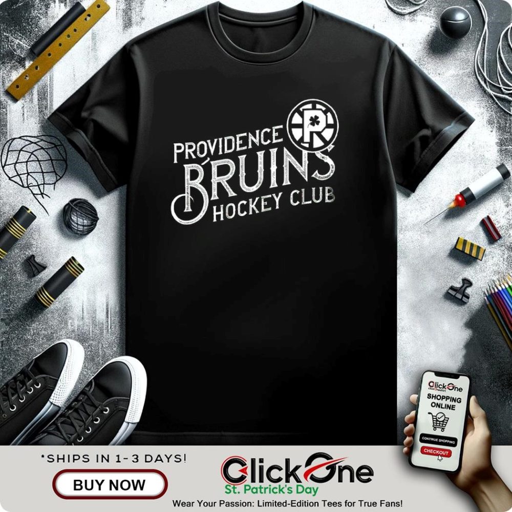 Boston Bruins Providence Bruins Hockey Club St. Patrick'S Day Shirt