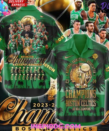 Boston Celtics Finals Champions Nba 2024 Hawaiian Shirt