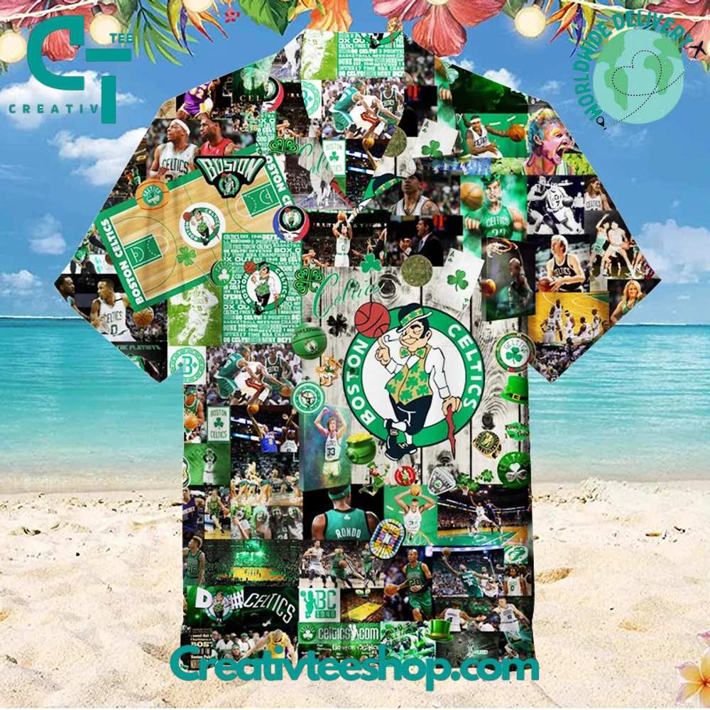 Boston Celtics Nba Basketball Hawaiian Shirt