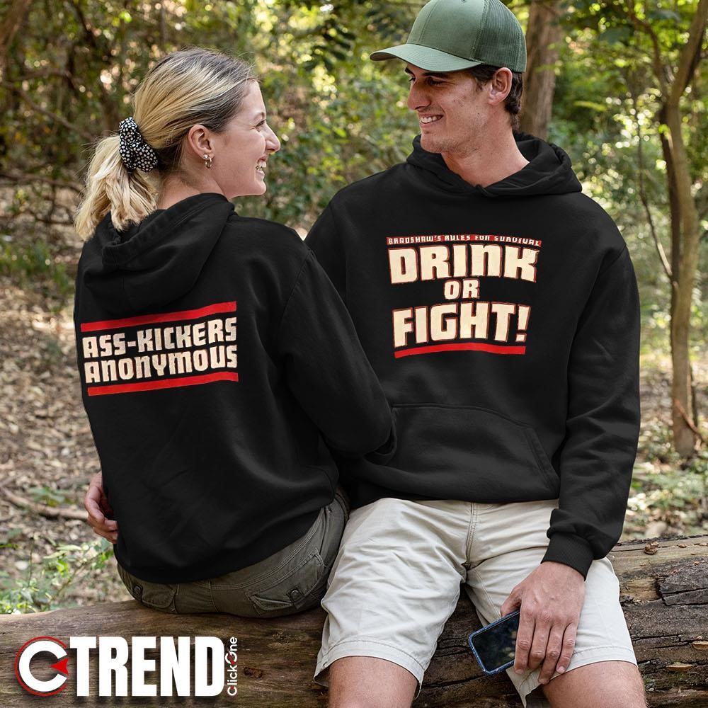 Bradshaw Drink Or Fight Two-Sided T-Shirt - Image 2