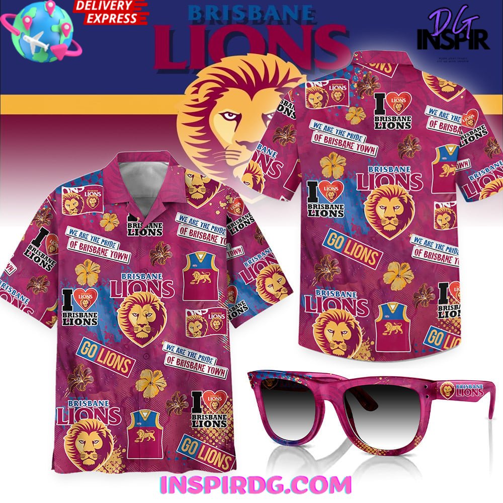 Brisbane Lions Pride Limited Hawaiian Shirt