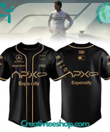Mercedes F1 Team X F1 The Movie 2025 Apxgp "Brad Pitt" Special Baseball Jersey