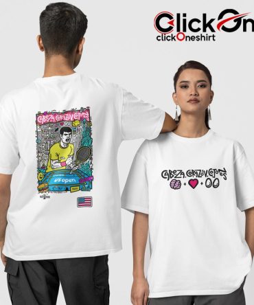 Cabeza Corazón Cojones Us Open Two-Sided T-Shirt