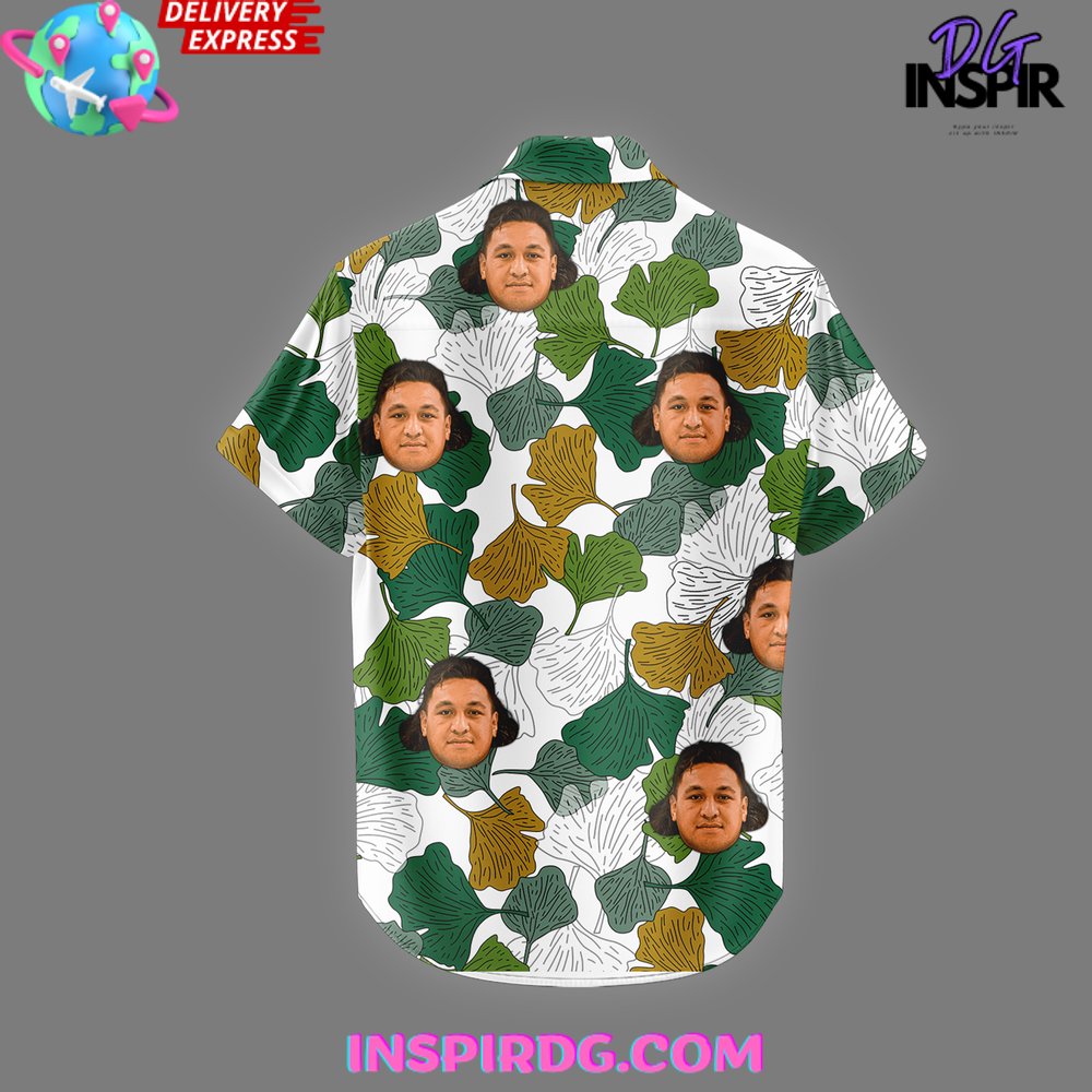 Canberra Raiders Josh Papalii 300 Hawaiian Shirt - Image 3