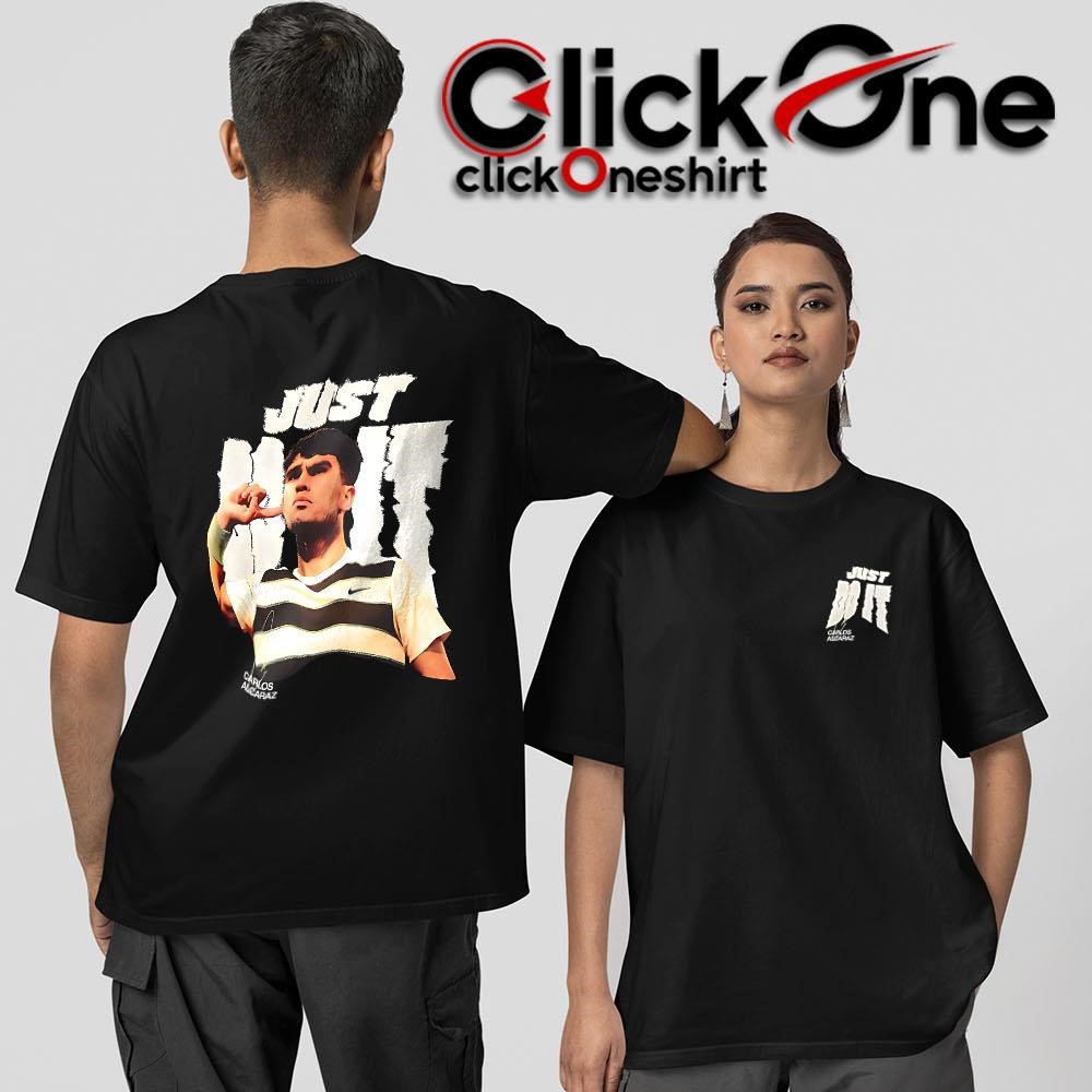 Carlos Alcaraz Just Do It Two-Sided T-Shirt