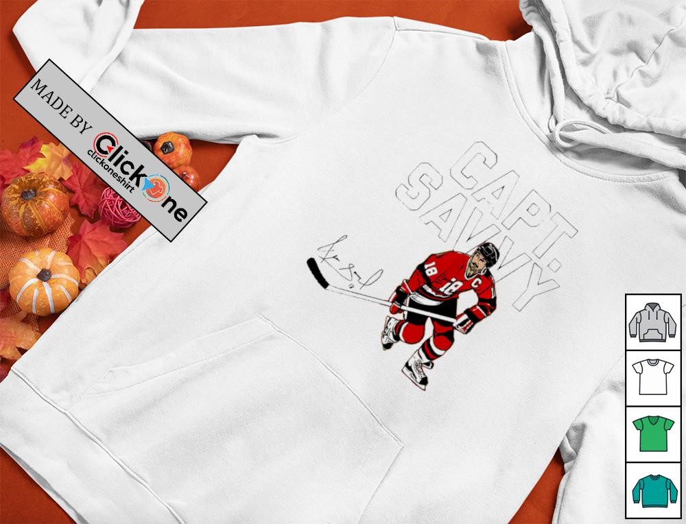 Chicago Blackhawks Denis Savard Capt Savvy Signature Shirt - Image 2