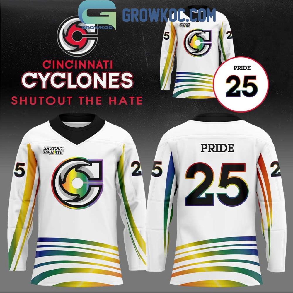 Cincinnati Cyclones Pride Month 2025 Hockey Jersey