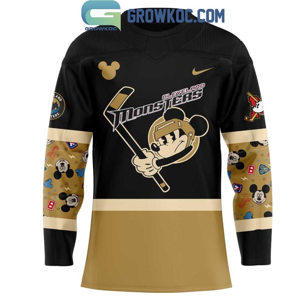 Cleveland Monsters Mickey And Friends Hockey Jersey - Image 2