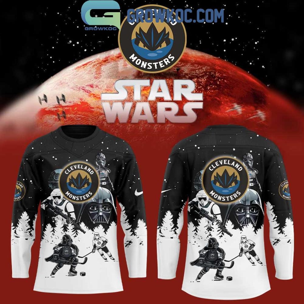 Cleveland Monsters Star Wars 2025 Hockey Jersey