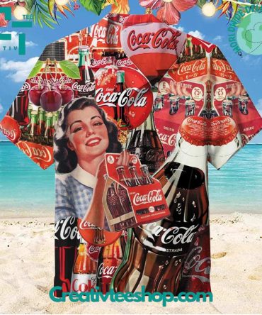 Coca Cola Vintage Hawaiian Shirt