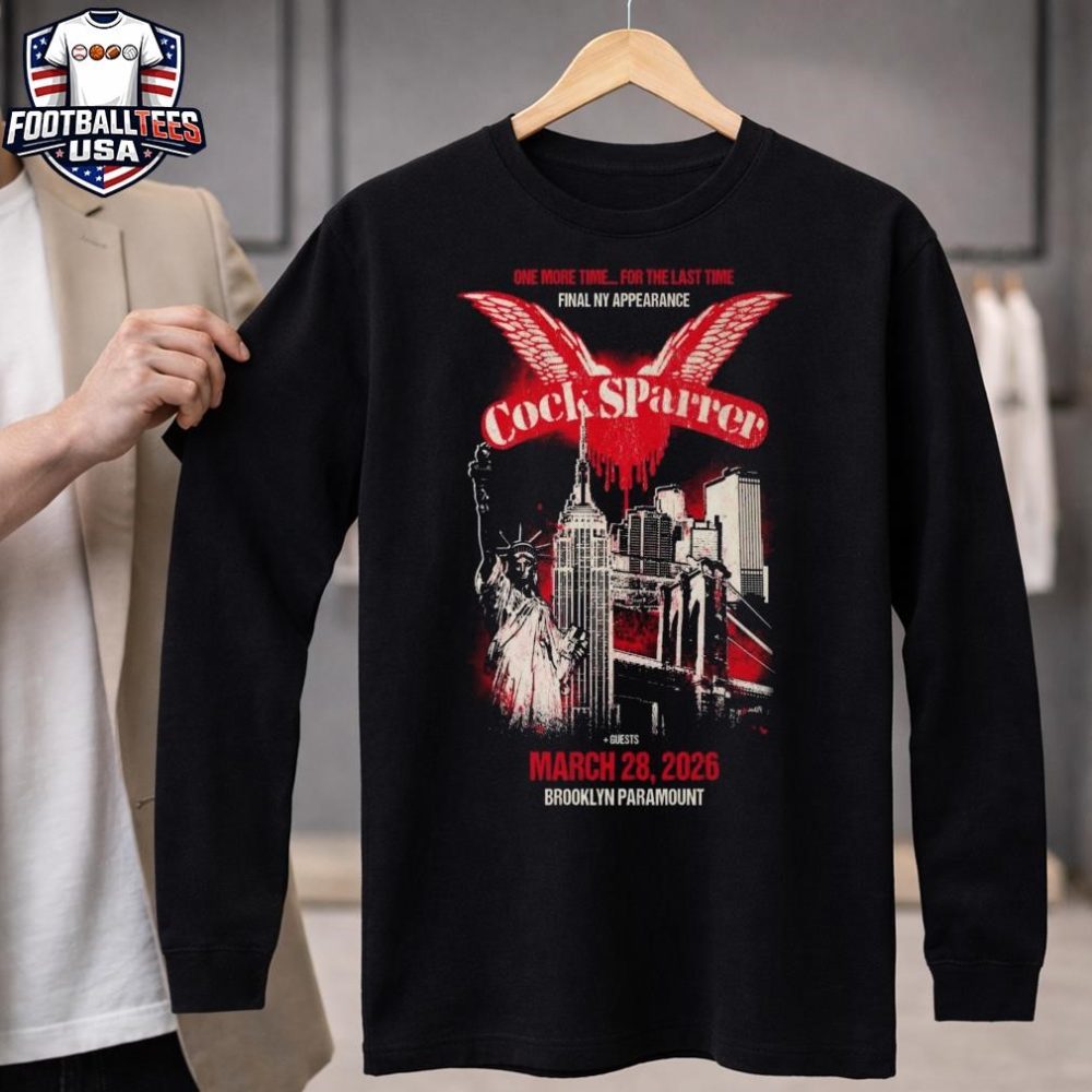 Cock Sparrer Event Brooklyn Ny On March 28 2026 Unisex Shirt - Image 4