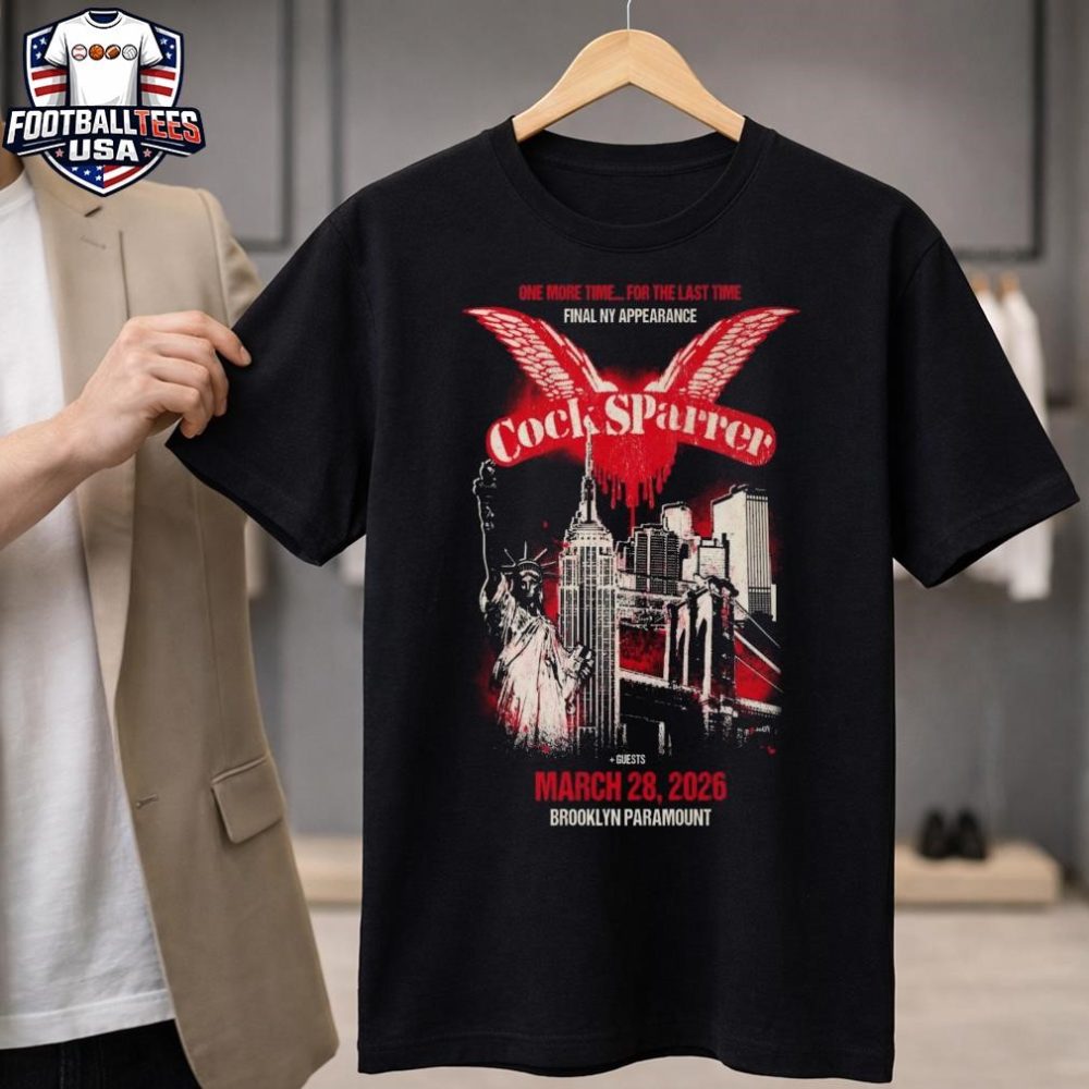Cock Sparrer Event Brooklyn Ny On March 28 2026 Unisex Shirt