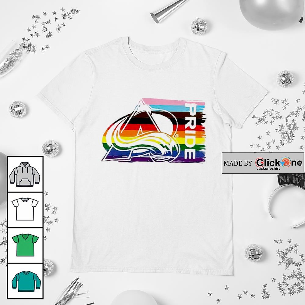 Colorado Avalanche Pride Night Shirt