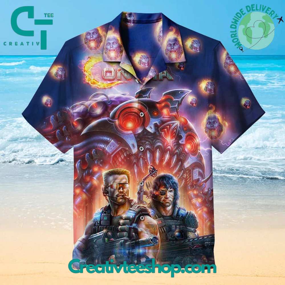 Contra Legend Game Universal Hawaiian Shirt