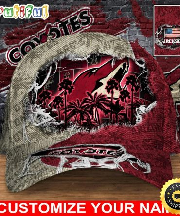 Customized Nhl Arizona Coyotes Baseball Cap New Collection For Sports Fans