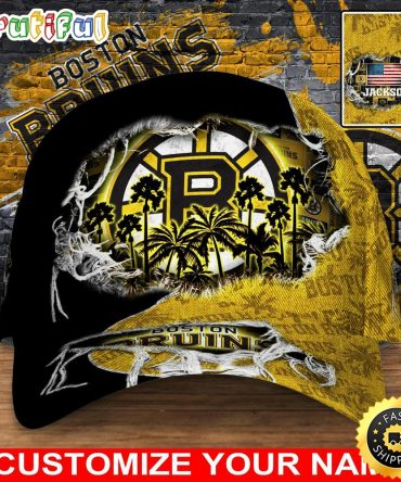 Customized Nhl Boston Bruins Baseball Cap New Collection For Sports Fans