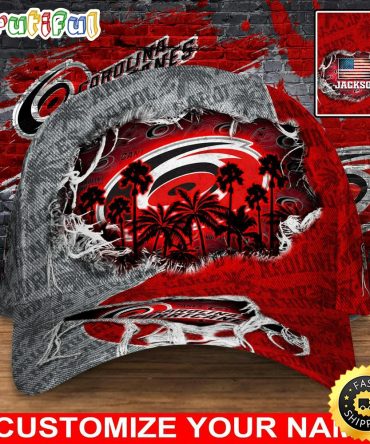 Customized Nhl Carolina Hurricanes Baseball Cap New Collection For Sports Fans