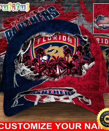 Customized Nhl Florida Panthers Baseball Cap New Collection For Sports Fans