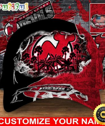 Customized Nhl New Jersey Devils Baseball Cap New Collection For Sports Fans