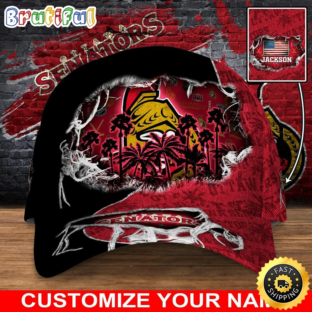 Customized Nhl Ottawa Senators Baseball Cap New Collection For Sports Fans