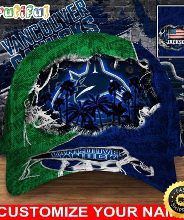 Customized Nhl Vancouver Canucks Baseball Cap New Collection For Sports Fans