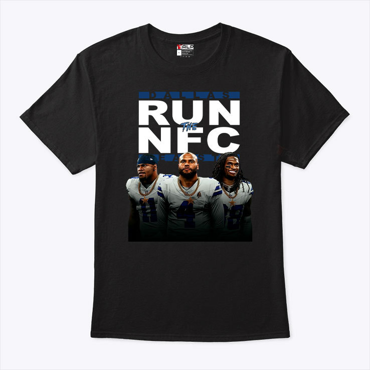 Dallas Run The Nfc East T Shirt