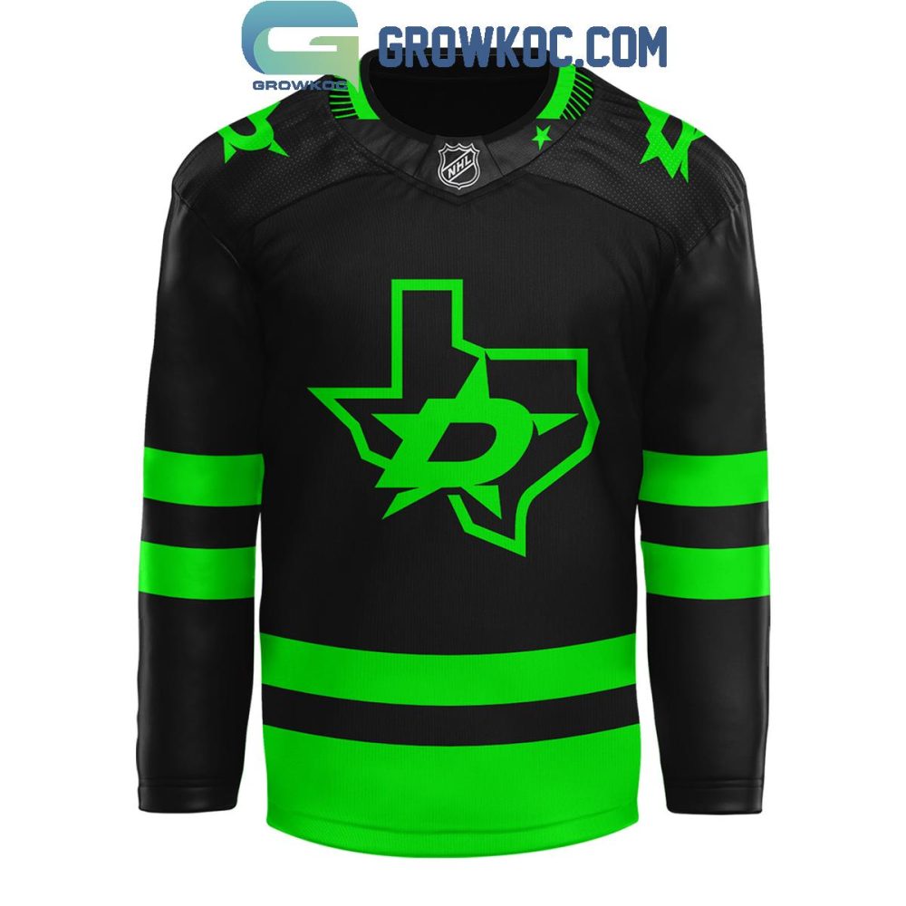 Dallas Stars Dutch Down In Dallas 2024 Personalized Hockey Jersey - Image 2