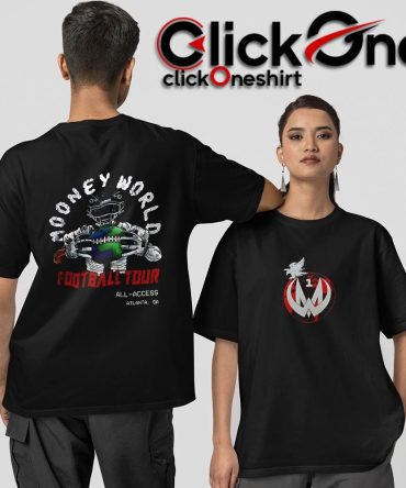 Darnell Mooney Atlanta Falcon Mooney World Two-Sided T-Shirt