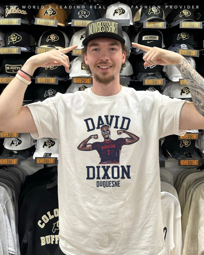 David Dixon 2 Duquesne Dukes Basketball Vintage Shirt