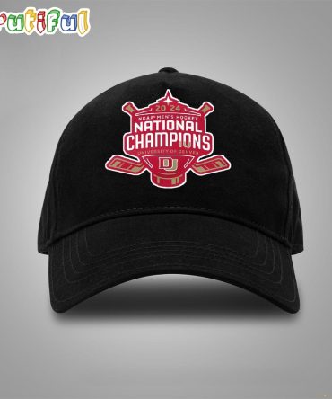 Denver Pioneers 2024 Ncaa Men?S Ice Hockey National Champions Baseball Cap
