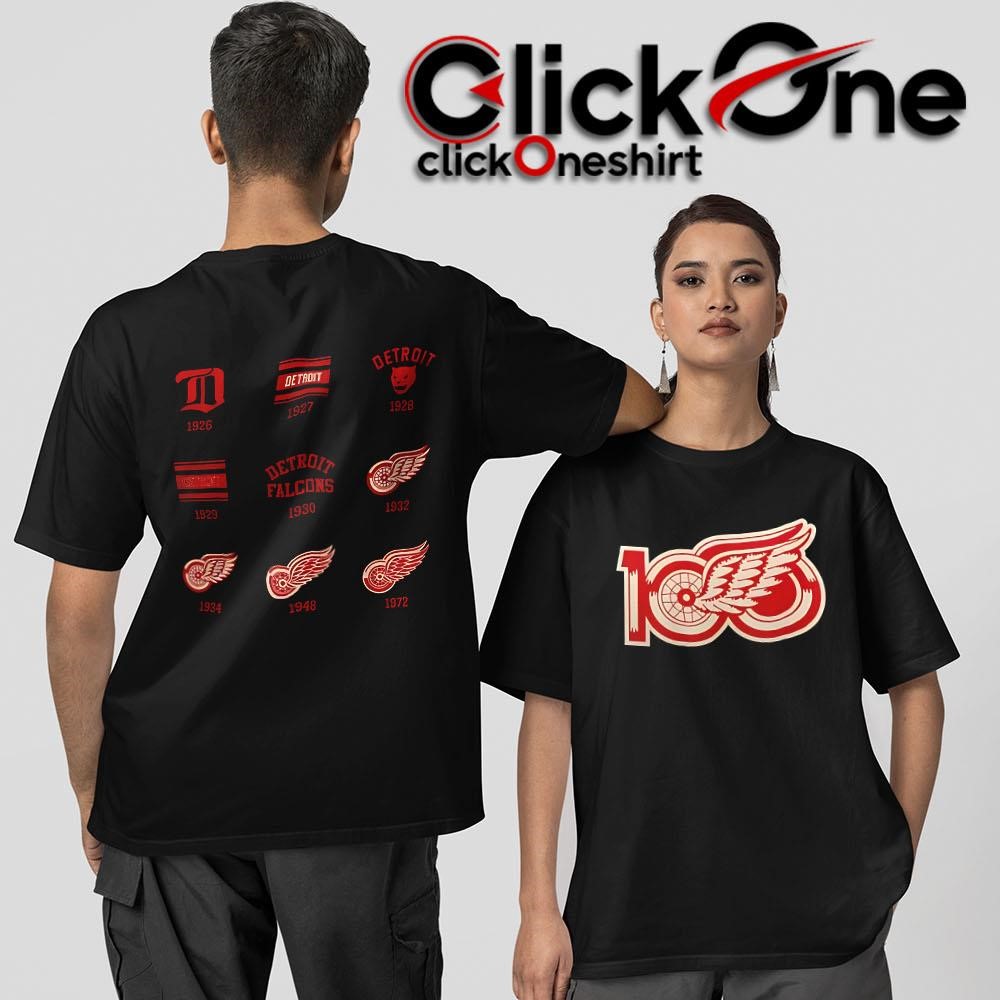 Detroit Red Wings Centennial Shirt