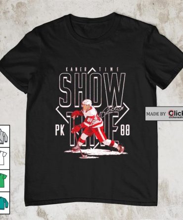 Detroit Red Wings Patrick Kane Pk 88 Show Time Signature Shirt
