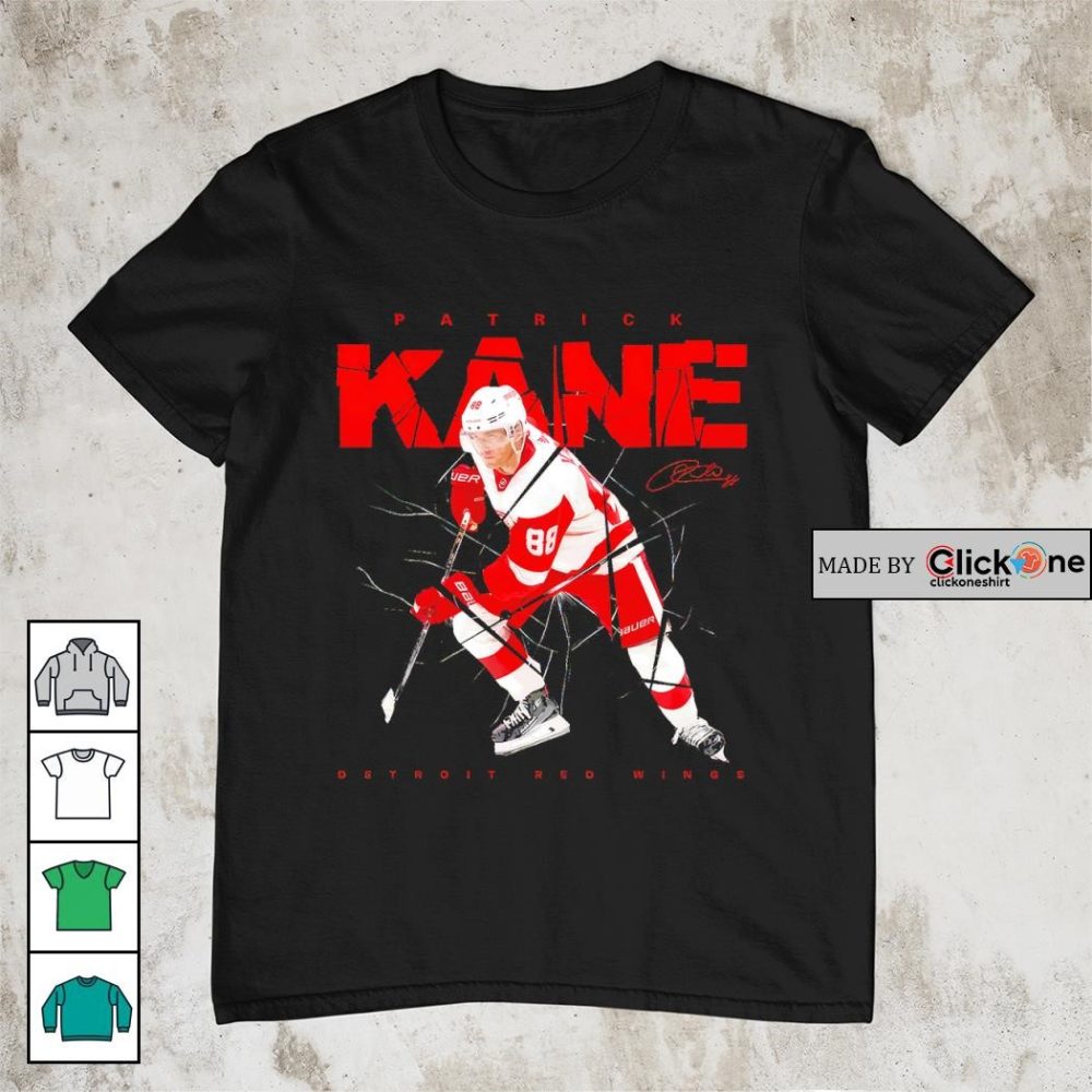 Detroit Red Wings Patrick Kane Signature Shirt