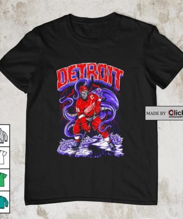 Detroit Red Wings Steve Yzerman Skeleton Shirt