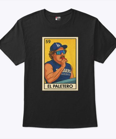 Dodgers Kike Hernandez El Paletero Loteria T Shirt