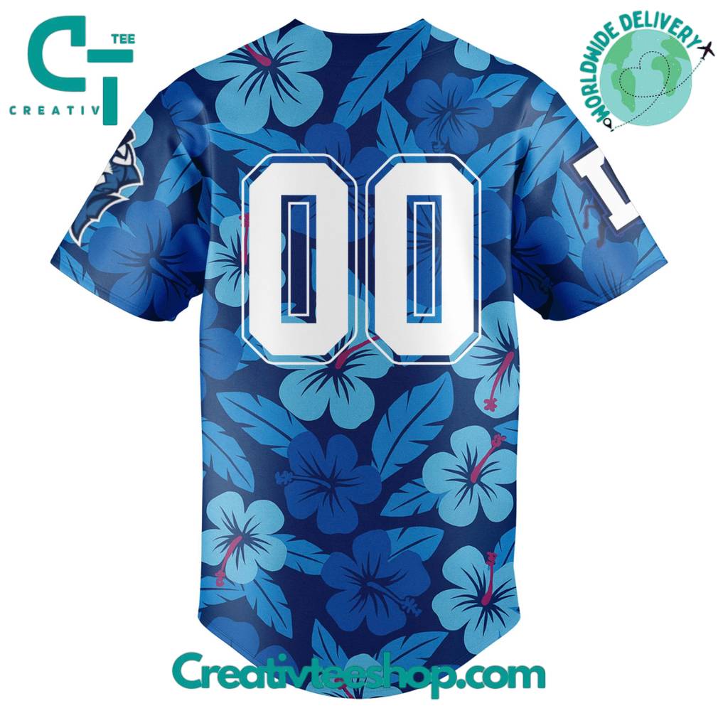 Durham Bulls "Bull Sharks" Special New 2025 Baseball Jersey - Image 3