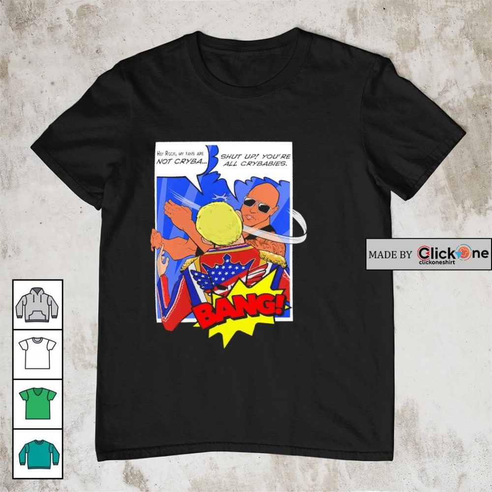 Dwayne Johnson The Rock Slap Bang Shirt