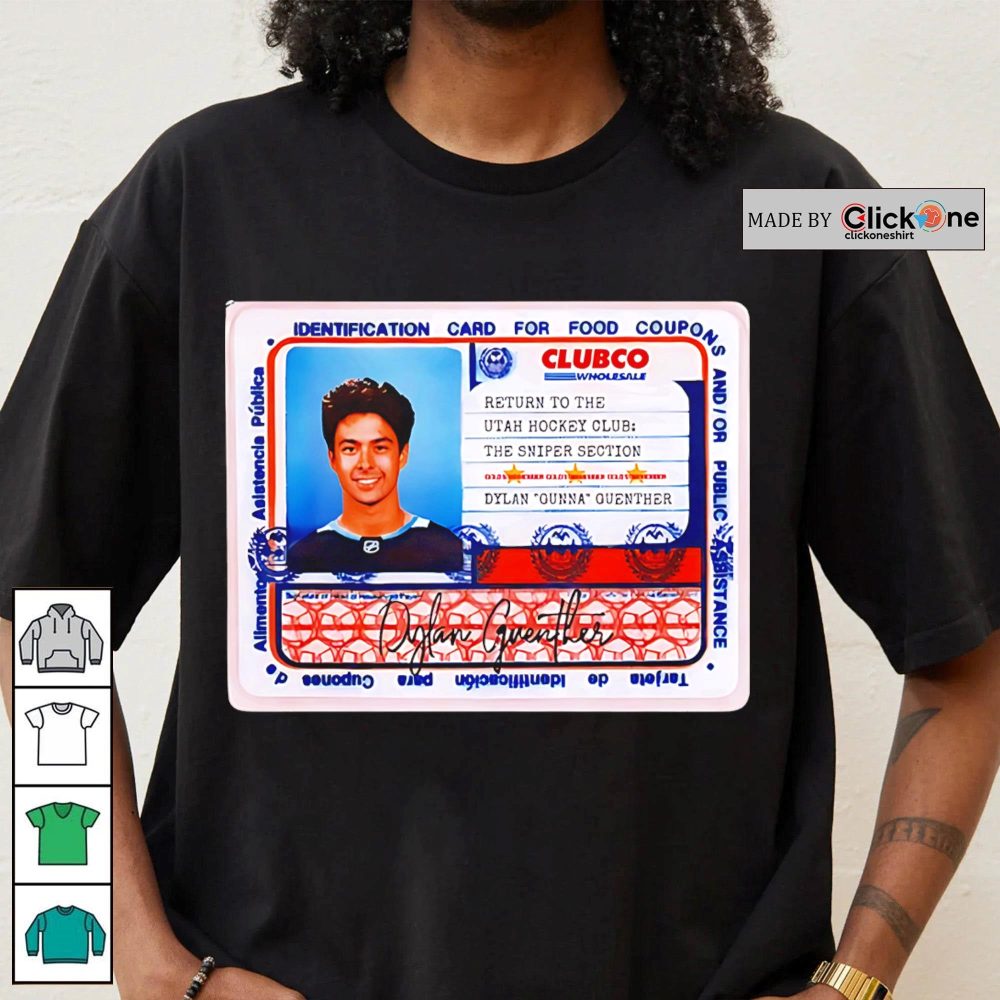Dylan Guenther Clubco Card Retro Shirt