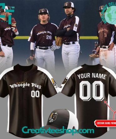 Portland Sea Dogs X Whoopie Pie Special New Baseball Jersey