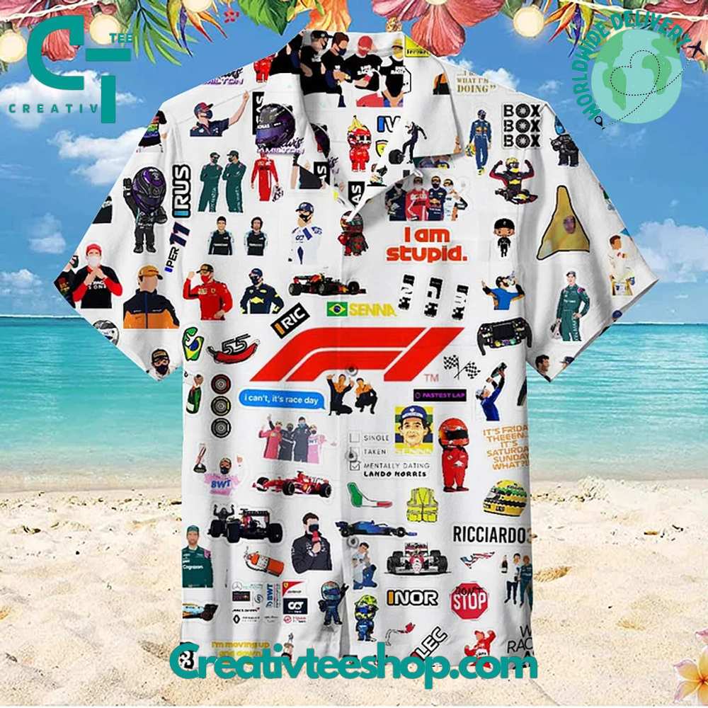 F1 Hawaiian Shirt