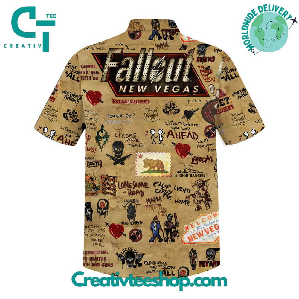 Fallout New Vegas Hawaiian Shirt - Image 3