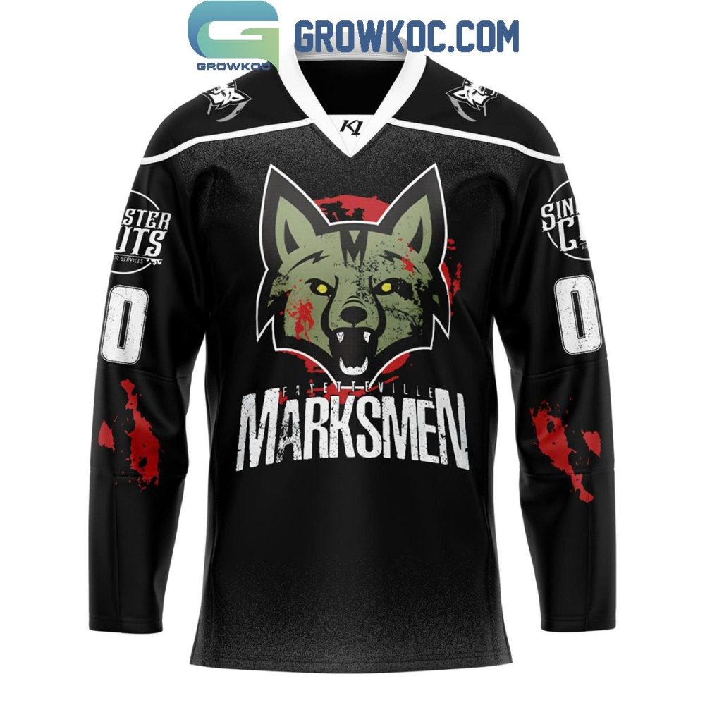 Fayetteville Marksmen Sinister Cuts 2025 Hockey Jersey - Image 2