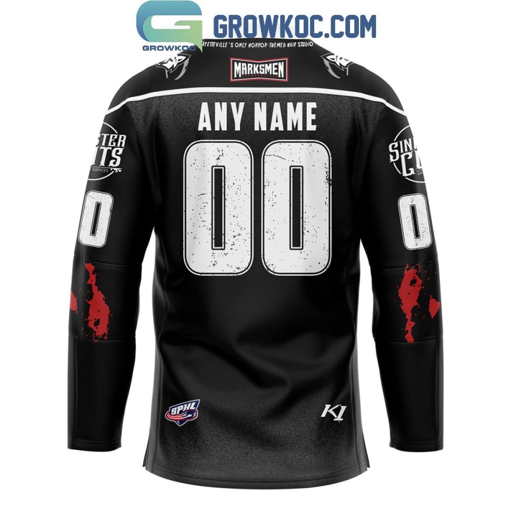 Fayetteville Marksmen Sinister Cuts 2025 Hockey Jersey - Image 3