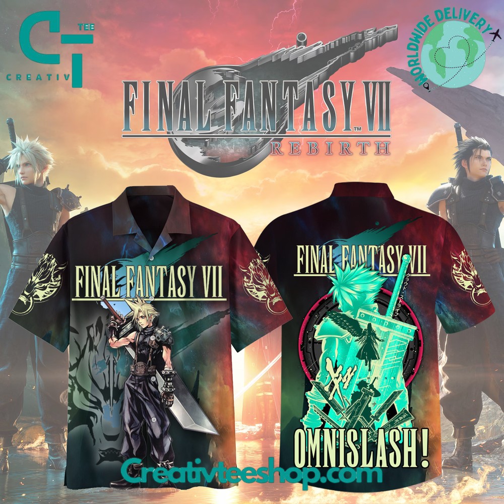 Final Fantasy Vii Hawaiian Shirt