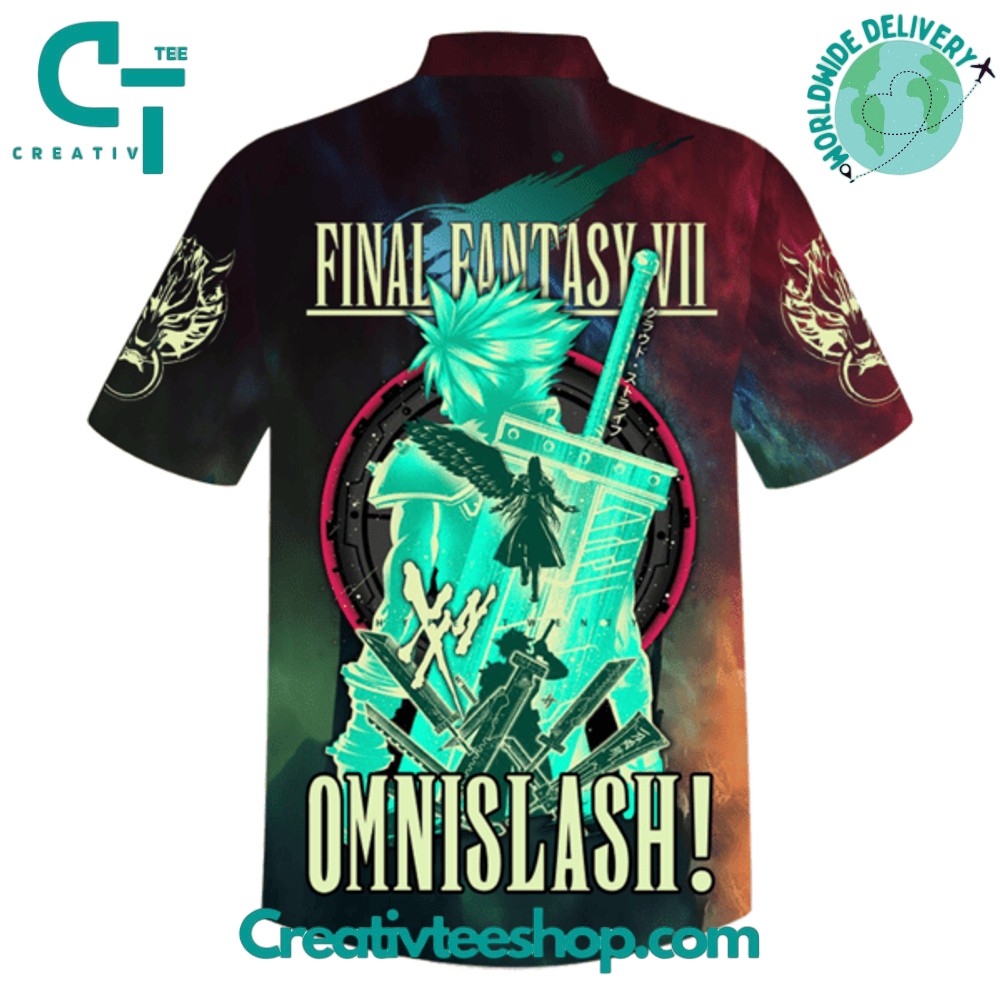 Final Fantasy Vii Hawaiian Shirt - Image 3