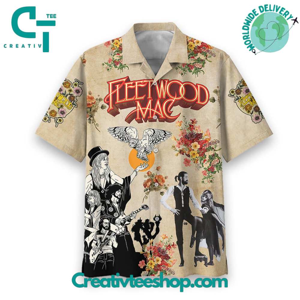 Fleetwood Mac Rock Band Hawaiian Shirt - Image 2
