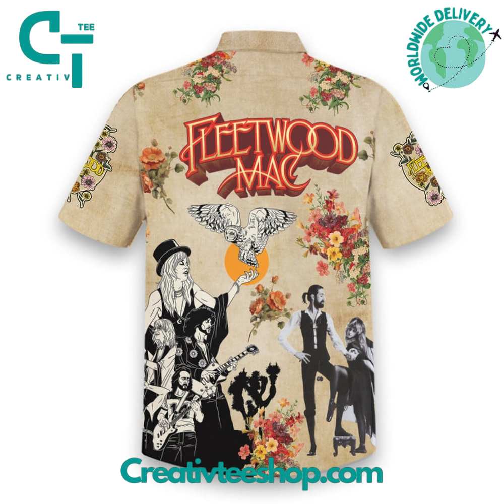 Fleetwood Mac Rock Band Hawaiian Shirt - Image 3