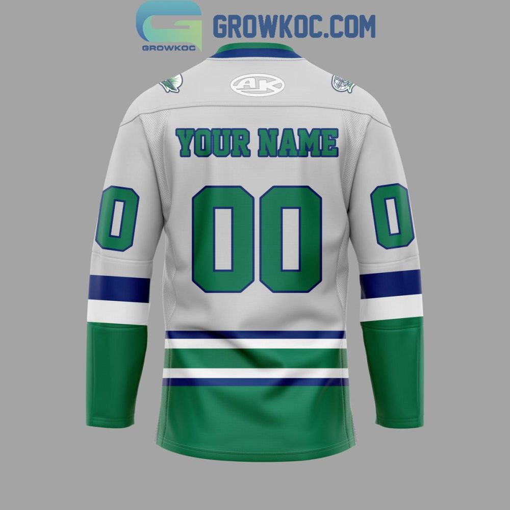 Florida Everblades Away Personalized 2024 Hockey Jersey - Image 3