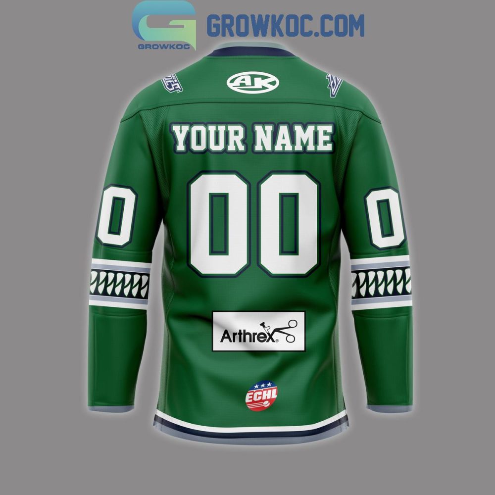 Florida Everblades Home Personalized 2024 Hockey Jersey - Image 3