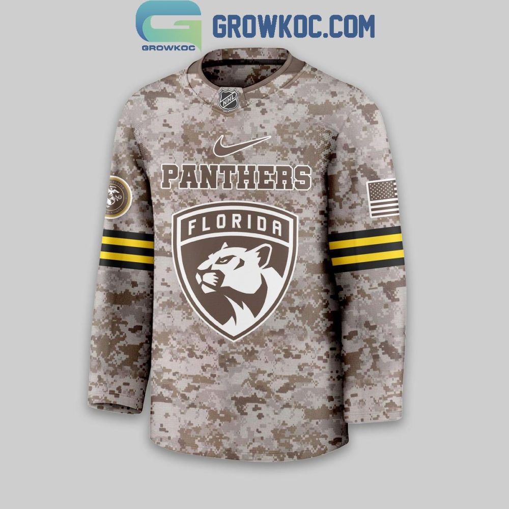 Florida Panthers Us Marine Corps Hockey Jersey - Image 2